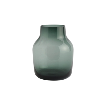 Muuto Silent Vase Ø15 - Mørkegrøn