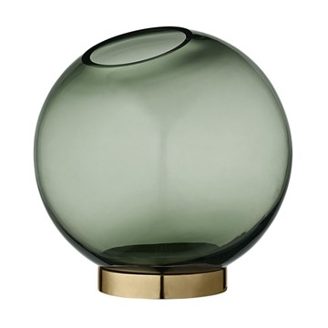 AYTM Globe Vase Medium Grøn Messing