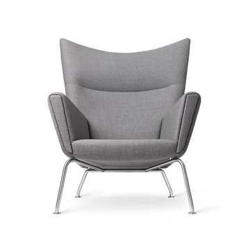 Carl Hansen & Søn CH446 Wing Chair Passion 6101 Grey
