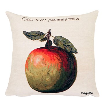 Poulin Magritte pude Ceci n´est pas une pomme