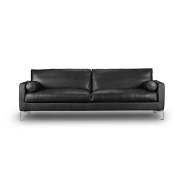 Eilersen Lift sofa i sort læder 