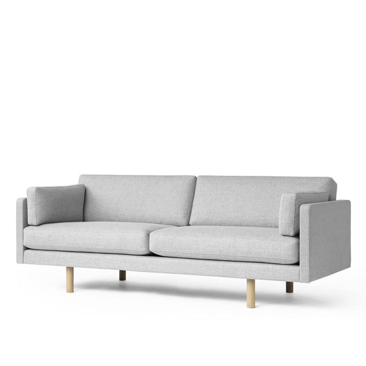 Erik Jørgensen EJ220-A 3-personers sofa Bardal Lys Grå Side