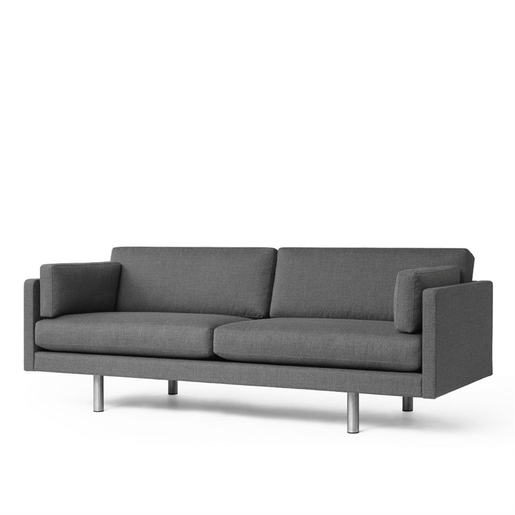 Erik Jørgensen EJ220A 3-personers sofa Foss Grå Side