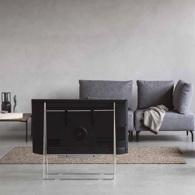 Eva Solo Furniture Carry TV-Stand Brushed Steel bag i stuen