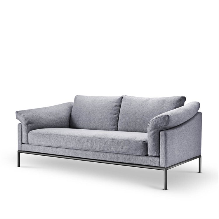 Eva Solo Furniture Crush Sofa 2-personer Positano Grey Skrå