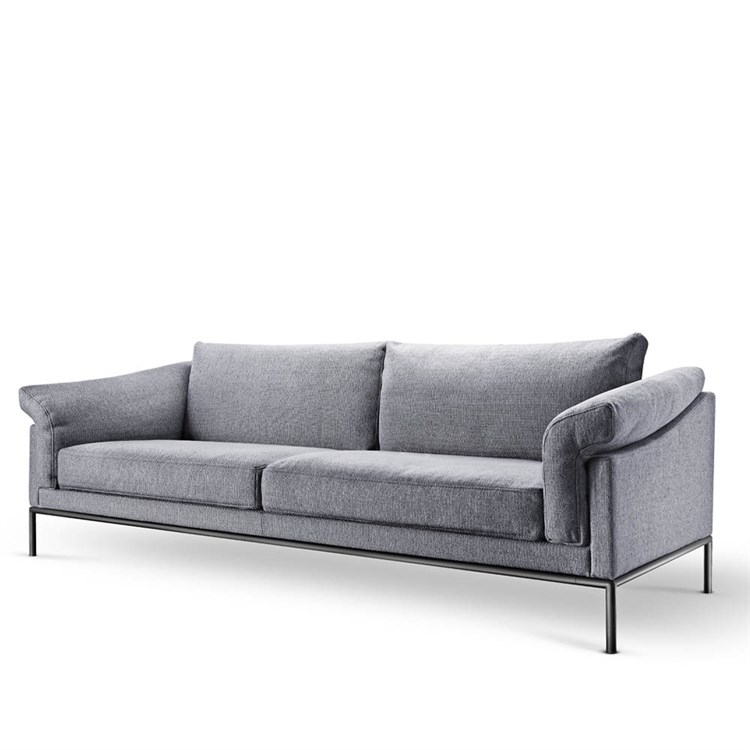 Eva Solo Furniture Crush Sofa 3-personer Positano Grey Skrå