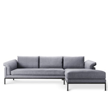 Eva Solo Furniture Crush Sofa Chaiselong Right Positano Grey
