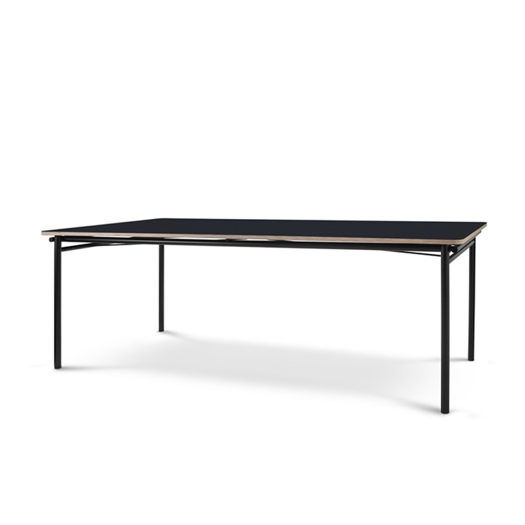 Eva Solo Furniture Taffel Spisebord 90x200 cm Nero (Black) skrå