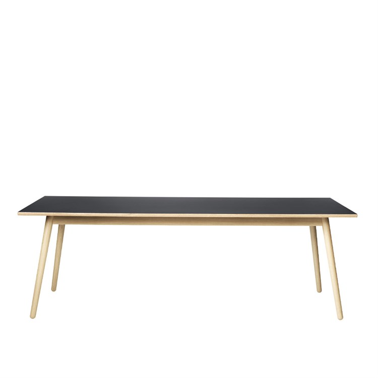 FDB Møbler C35C Spisebord Eg/Mørkegrå