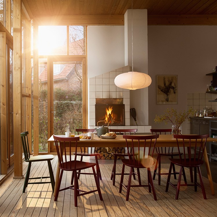 FDB Møbler C35C Spisebord i egetræ til køkkenmiljøet