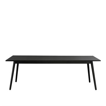 FDB Møbler C35C Spisebord i sort eg