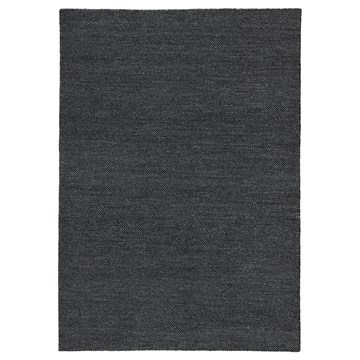 Fabula Living Rolf tæppe, 200x300 cm - 1615 grå/sort