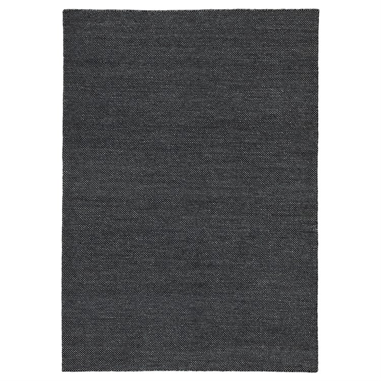 Fabula Living Rolf tæppe, 200x300 cm - 1615 grå/sort