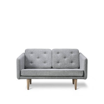 Fredericia Furniture Sofa No.1 BM 2 personers Olieret eg Hallingdal 130