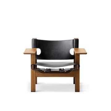 Den spanske stol er designet af Børge Mogensen 1958