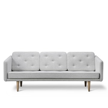 Fredericia Furniture Sofa No.1 BM 3 personers Olieret eg Hallingdal 110