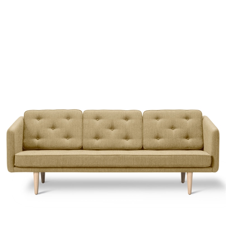 Fredericia Furniture No. 1 Sofa 2003 Eg/Gul Fiord 422