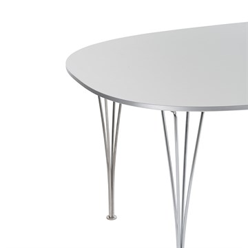 Fritz Hansen Super-Ellipse bord designet af Piet Hein