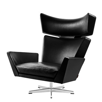 Fritz Hansen 4201 Oksen Lænestol designet af Arne Jacobsen