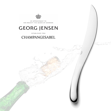Georg Jensen Indulgence Champangesabel med vinflaske