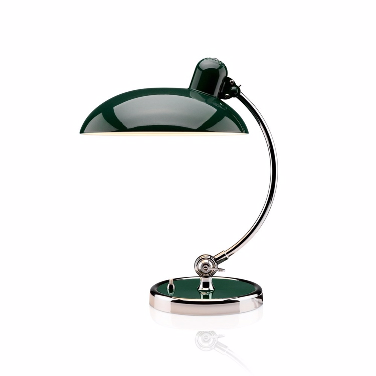 Fritz Hansen Kaiser Idell Bauhaus bevægelsens 6631-T bordlampe grøn