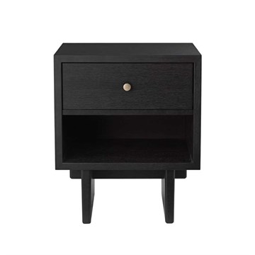 Gubi Private Side Table Black stained Oak