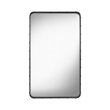 Gubi Adnet Rectangular Spejl 65x115 cm sort