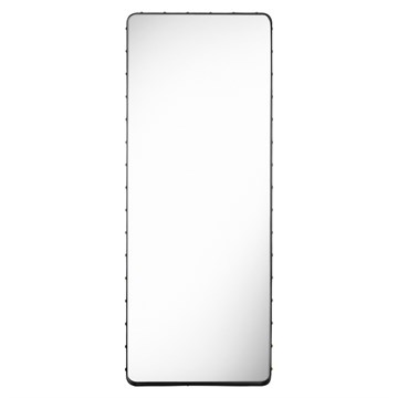 Gubi Adnet Rectangular Spejl 70x180 cm sort