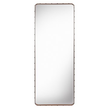 Gubi Adnet Rectangular Spejl 70x180 cm Brun