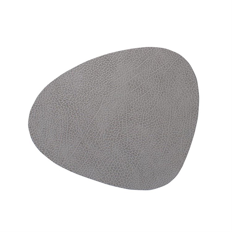 Lind DNA Table Mat Hippo Curve L Anthracite Grey 