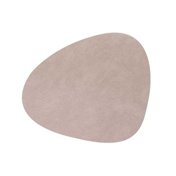 Lind DNA Table Mat Hippo Curve L Warm Grey