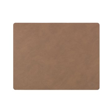 Lind DNA Table Mat Nupo Square L Brown 