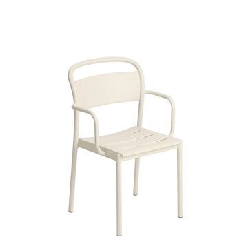 Muuto Havestol Linear Steel Armchair off-white