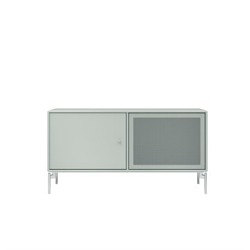 Montana TV bord Modul SL12 small i farven nordic grå med ben