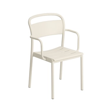 Muuto Havestol Linear Steel Armchair Off White