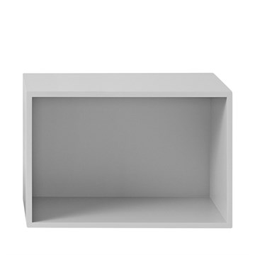 Muuto Stacked 2.0 Reol Med Bagside Large Light Grey