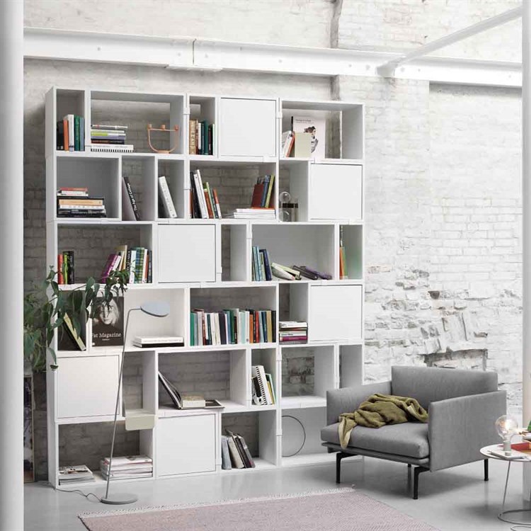 Muuto Stacked Reol 2.0 Åben Stue