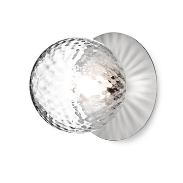 Nuura Liila 1 Væg/Loft lampe Medium Light Silver Optic