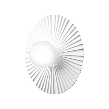 Nuura Liila Muuse Væg-/Loftlampe Medium - White/Opal White