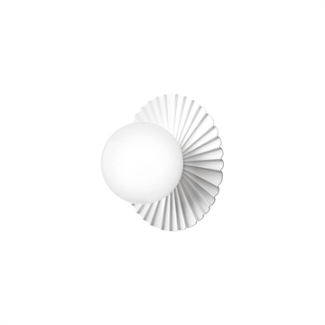 Nuura Liila Muuse Væg-/Loftlampe Small - White/Opal White