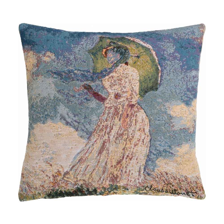 Poulin Design Claude Monet Pude - Kvinde Med Parasol**