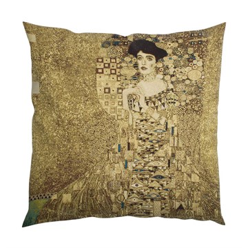 Poulin Design Gustav Klimt Pude Woman i gold