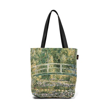 Poulin Tote Bag Claude Monet The japanese footbridge