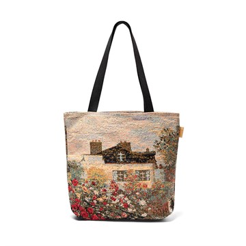 Poulin Tote Bag Claude Monet Monets house
