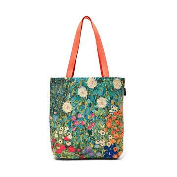 Poulin Tote Bag Gustav Klimt Flower garden