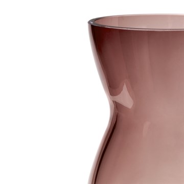 Holmegaard Calabas Vase H21 Burgendy Detalje