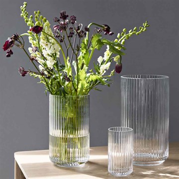 Lyngby Vase Glas Klar Stue
