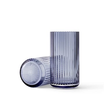 Lyngby Vase Glas Midnight Blue Medium H20,5 cm