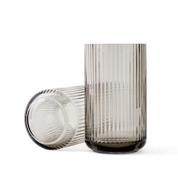 Lyngby Vase Glas Smoke Large H25 cm