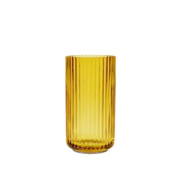 Lyngby Vase Glas Amber Medium H20,5 cm